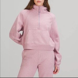 NWT Lululemon Scuba Oversized 1/2 Zip Hoodie
